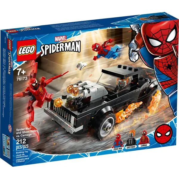 Super Heroes 76173 Человек-Паук и Призрачный Гонщик против Карнажа