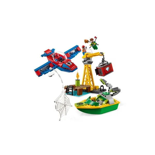 Marvel Super Heroes 76134 Человек-паук: похищение бриллиантов Доктором Осьминогом