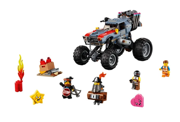 The LEGO Movie-2 70829 Побег Эммета и Дикарки на багги