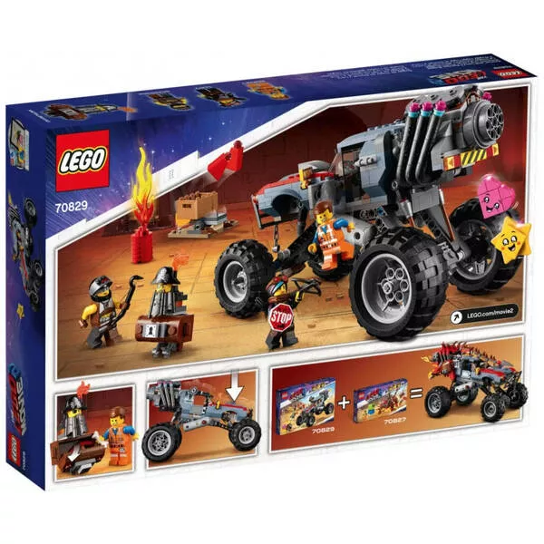 The LEGO Movie-2 70829 Побег Эммета и Дикарки на багги