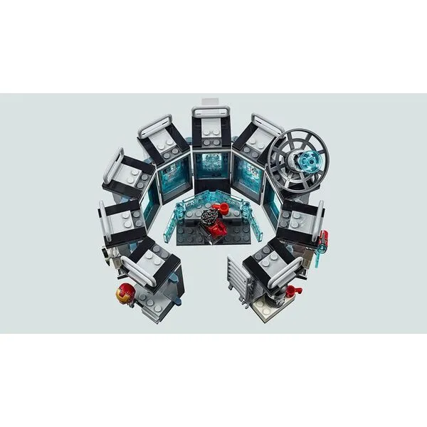 Super Heroes 76125 Лаборатория Железного человека