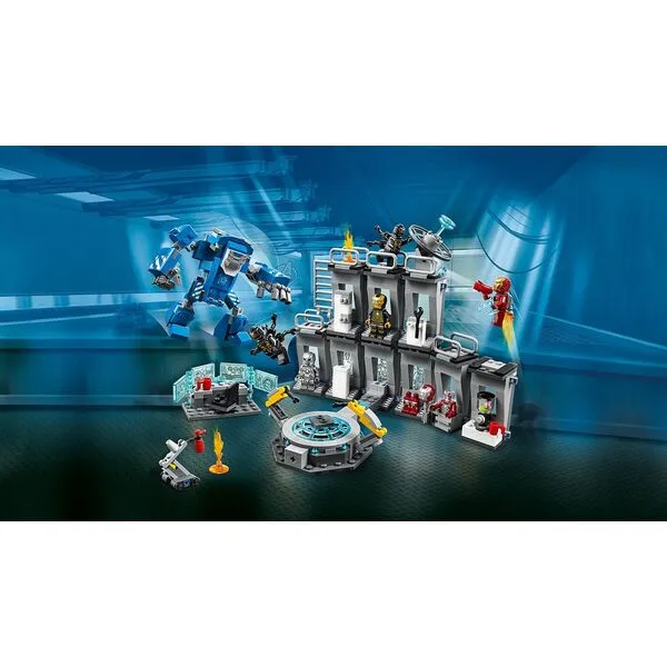 Super Heroes 76125 Лаборатория Железного человека