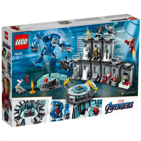 Super Heroes 76125 Лаборатория Железного человека