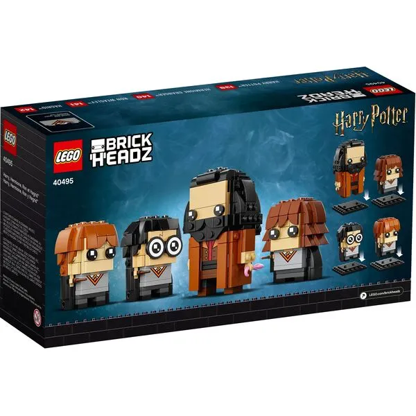 BrickHeadz 40495 Гарри, Гермиона, Рон и Хагрид