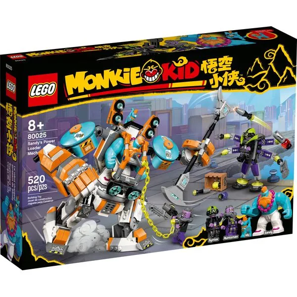 Monkie Kid 80025 Погрузочный робот Сэнди