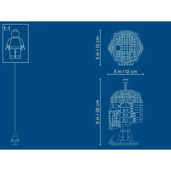 Star Wars 75277 Шлем Бобы Фетта