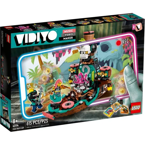VIDIYO 43114 Корабль пирата Панка