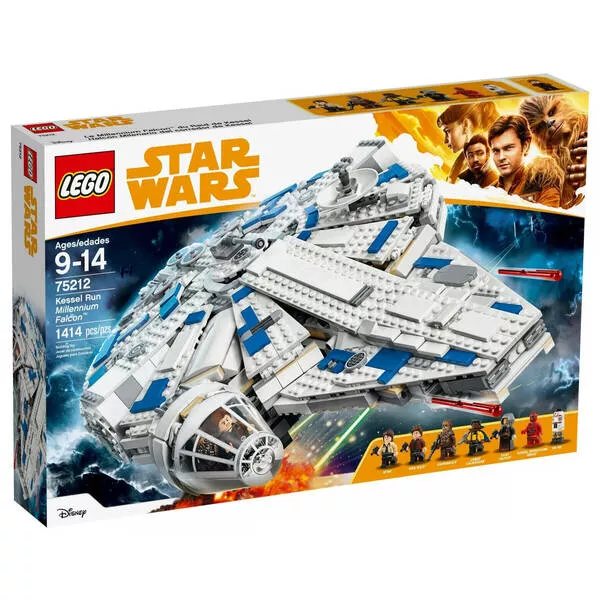 Star Wars 75212 Сокол Тысячелетия на Дуге Кесселя