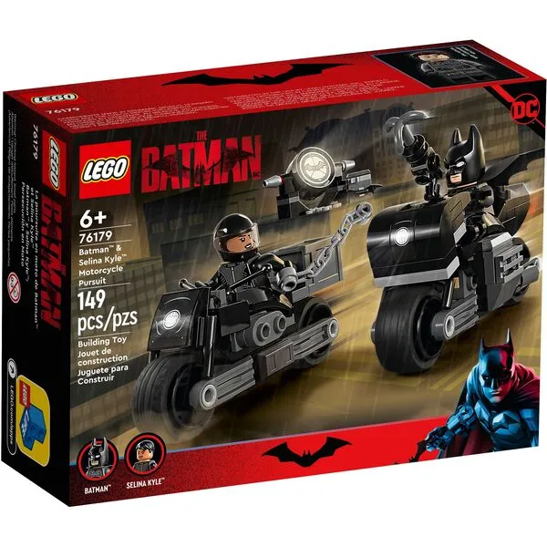 Super Heroes 76179 Бэтмен и Селина Кайл: погоня на мотоцикле