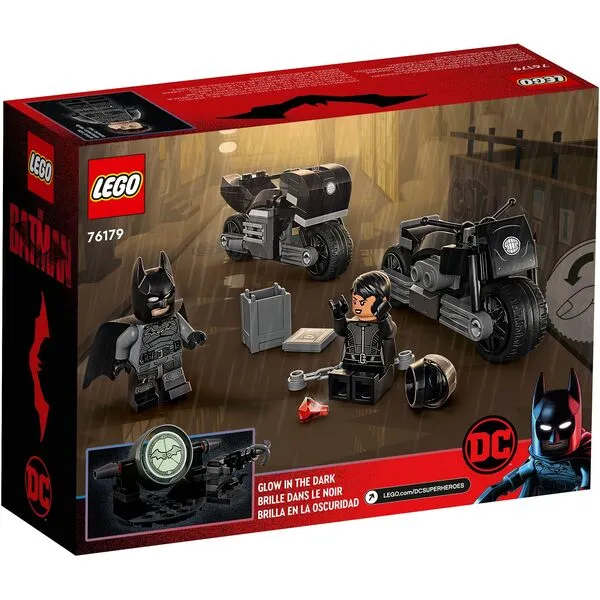 Super Heroes 76179 Бэтмен и Селина Кайл: погоня на мотоцикле