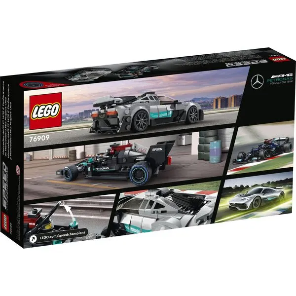 Speed Champions 76909 Mercedes-AMG F1 W12 E Performance и Mercedes-AMG Project One