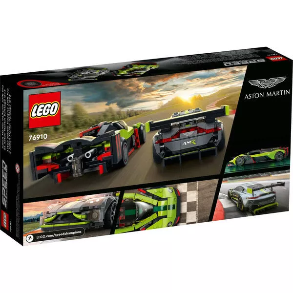 Speed Champions 76910 Aston Martin Valkyrie AMR Pro и Aston Martin Vantage GT3