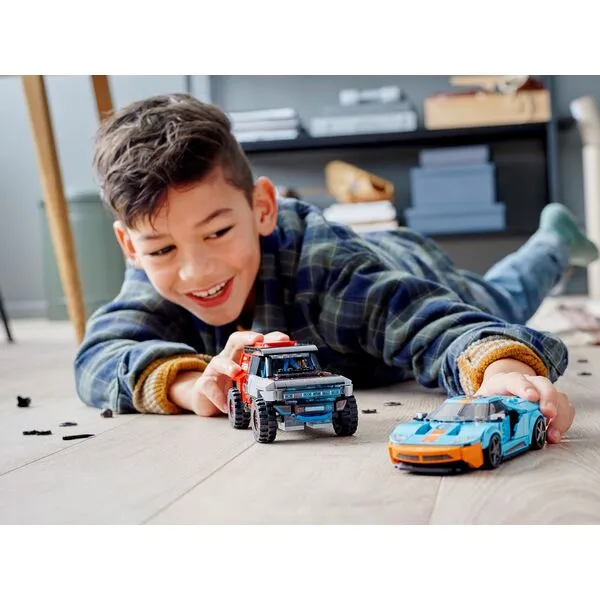 Speed Champions 76905 Ford GT Heritage Edition and Bronco R