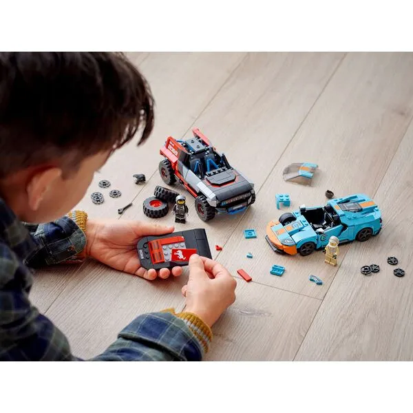 Speed Champions 76905 Ford GT Heritage Edition and Bronco R