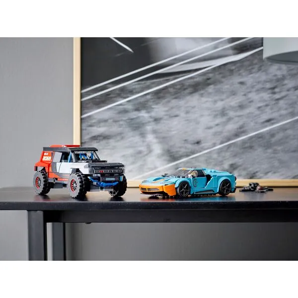 Speed Champions 76905 Ford GT Heritage Edition and Bronco R