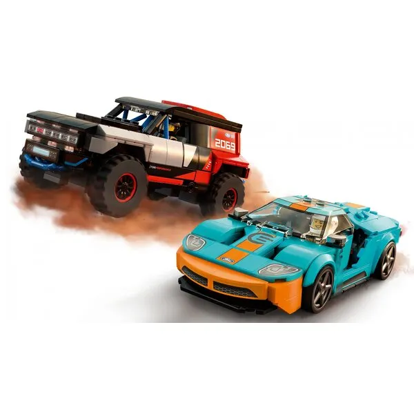 Speed Champions 76905 Ford GT Heritage Edition and Bronco R