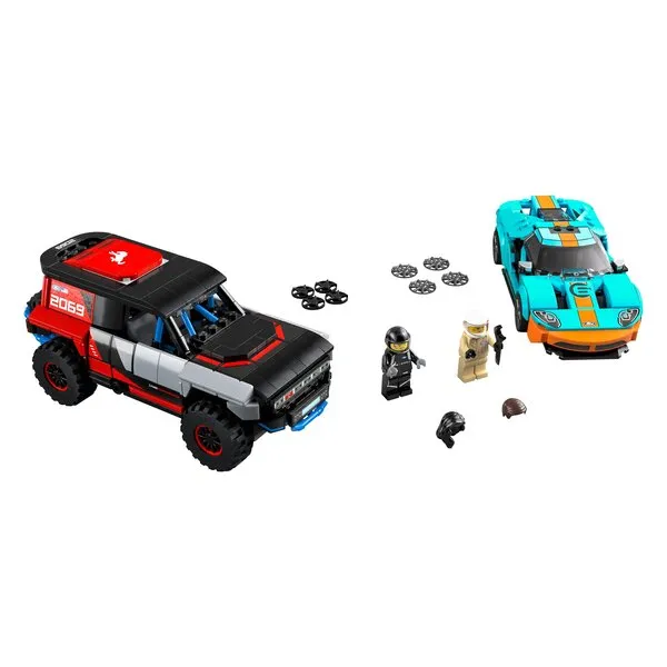 Speed Champions 76905 Ford GT Heritage Edition and Bronco R