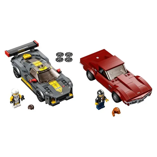 Speed Champions 76903 Chevrolet Corvette C8.R Race Car and 1968 Chevrolet Corvette