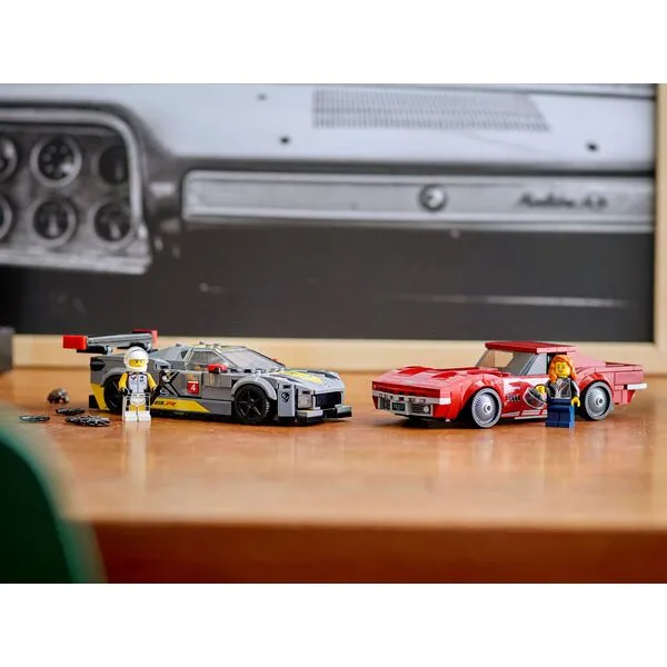 Speed Champions 76903 Chevrolet Corvette C8.R Race Car and 1968 Chevrolet Corvette