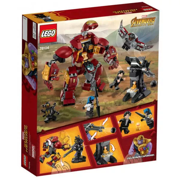 Super Heroes 76104 Бой Халкбастера