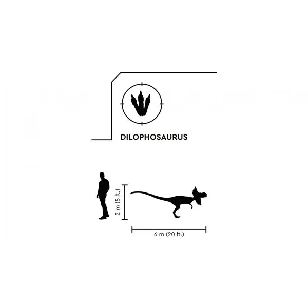 Jurassic World 76951 Перевозка пирораптора и дилофозавра