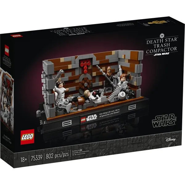 Star Wars 75339 Уплотнитель мусора Звезды Смерти