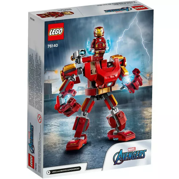Super Heroes 76140 Avengers Железный Человек: трасформер
