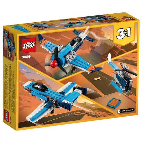 Creator 31099 Винтовой самолёт