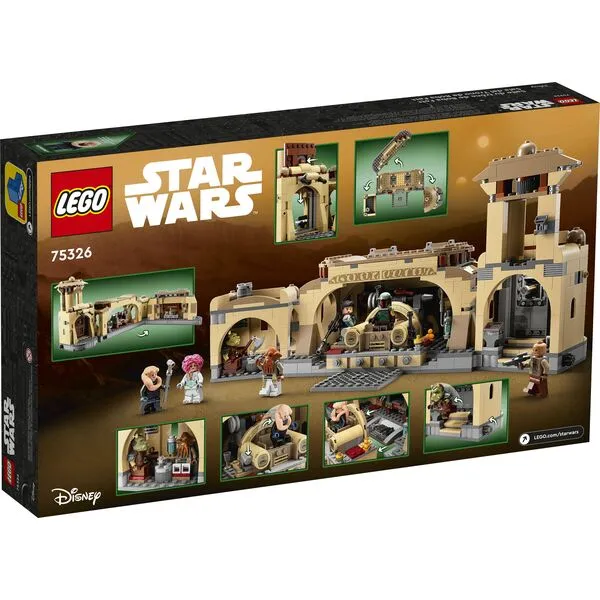 Star Wars 75326 Тронный зал Бобы Фетта