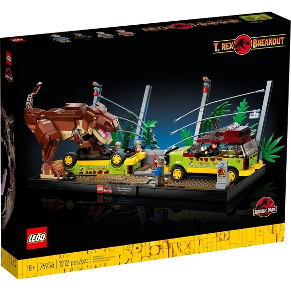 Jurassic World 76956 Побег Ти-Рекса