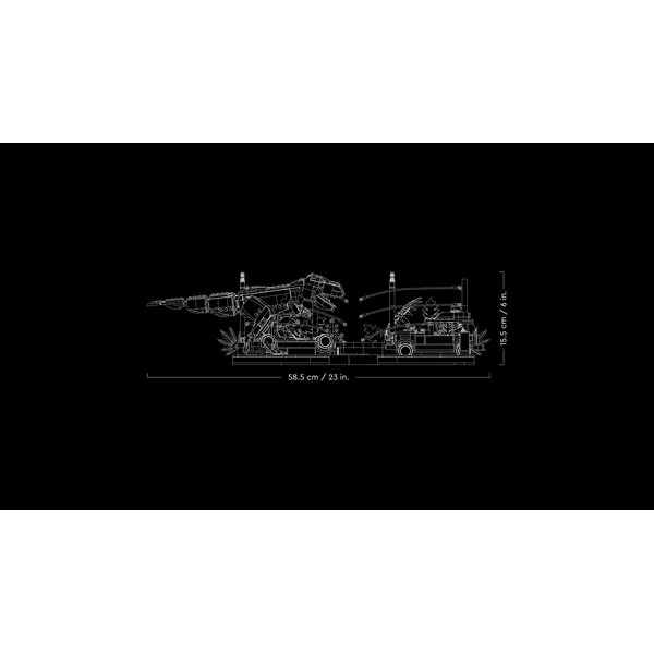 Jurassic World 76956 Побег Ти-Рекса