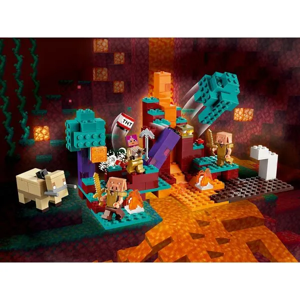 Minecraft 21168 Искажённый лес