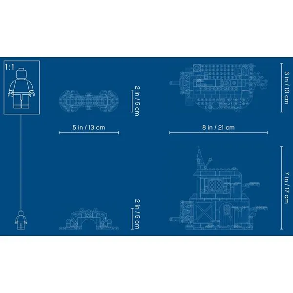 Disney 43188 Лесной домик Спящей Красавицы