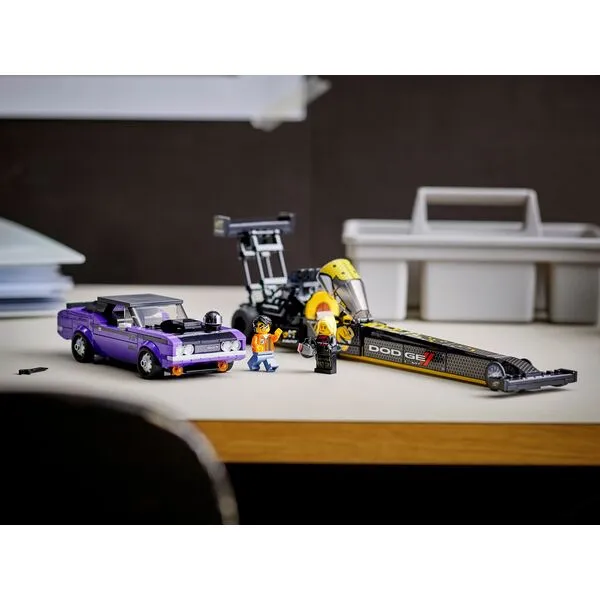 Speed Champions 76904 Mopar Dodge - SRT Top Fuel Dragster and 1970 Dodge Challenger TA