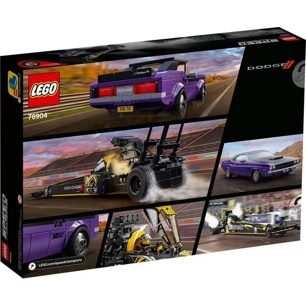 Speed Champions 76904 Mopar Dodge - SRT Top Fuel Dragster and 1970 Dodge Challenger TA