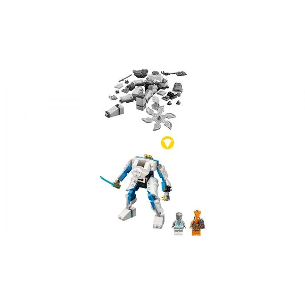 NINJAGO 71761 Могучий робот ЭВО Зейна