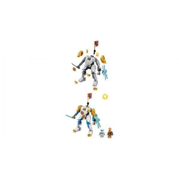 NINJAGO 71761 Могучий робот ЭВО Зейна