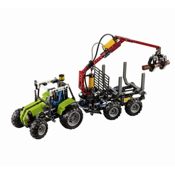 Technic 8049 Трактор с лесопогрузчиком