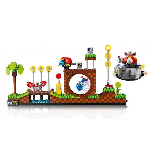 Sonic 21331 Соник Супер-ёжик: Зона зеленых холмов