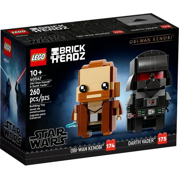 BrickHeadz 40547 Оби-Ван Кеноби и Дарт Вейдер