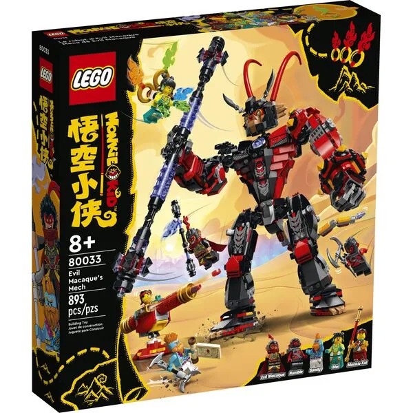 Monkie Kid 80033 Робот Злой Макаки