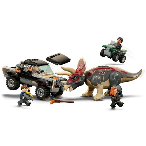 Jurassic World 76950 Нападение трицератопса на пикап