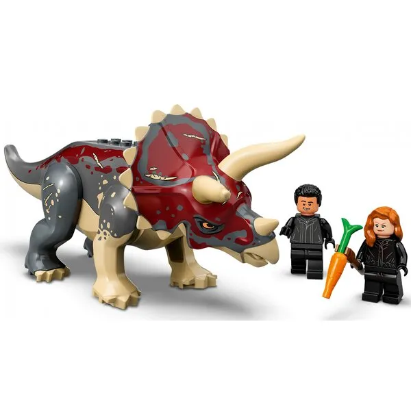 Jurassic World 76950 Нападение трицератопса на пикап