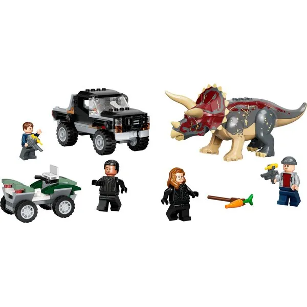 Jurassic World 76950 Нападение трицератопса на пикап