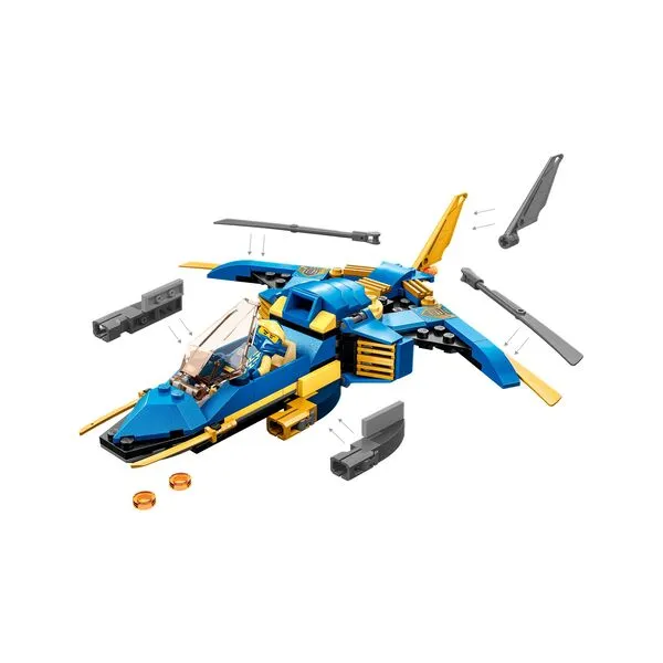 NINJAGO 71784 Молния Джея реактивная EVO