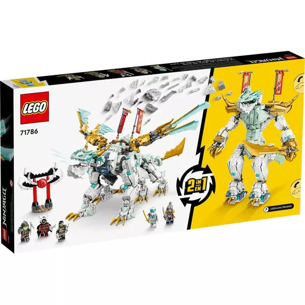 NINJAGO 71786 Существо ледяного дракона Зейна