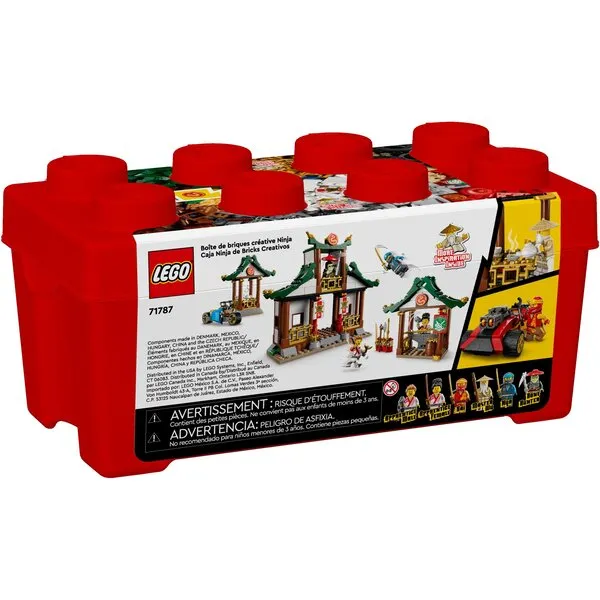 NINJAGO 71787 Креативная коробка с кубиками ниндзя