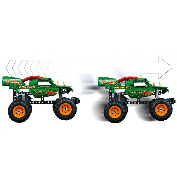 Technic 42149 Monster Jam Дракон