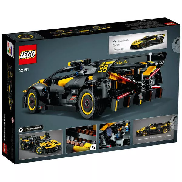 Technic 42151 Бугатти Болид