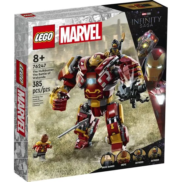Super Heroes 76247 Халкбастер: Битва за Ваканду